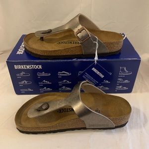 New Women's Birkenstock Gizeh - Graceful Taupe Womens Sandals - Size 36 / W5
